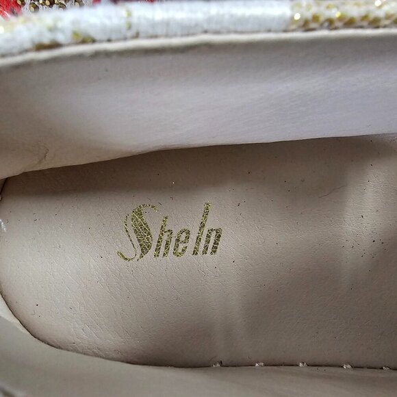 Shein Espadrilles Artsy Boho Orange 38 (7.5) - Picture 10 of 14